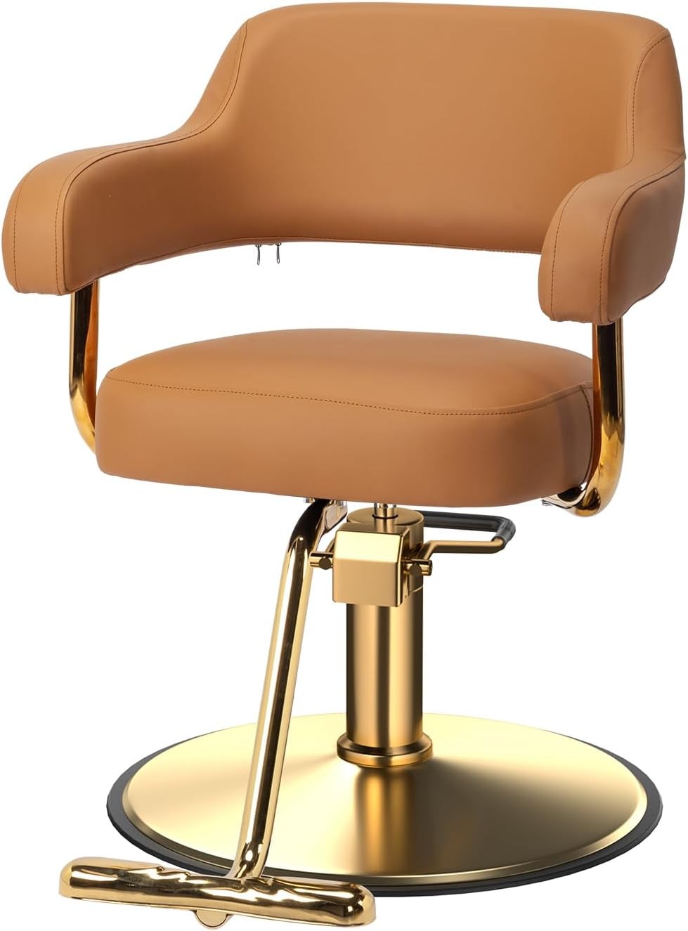 360° Swivel Barber Styling Chair with Hydraulic Height Adjustment for Beauty Spa