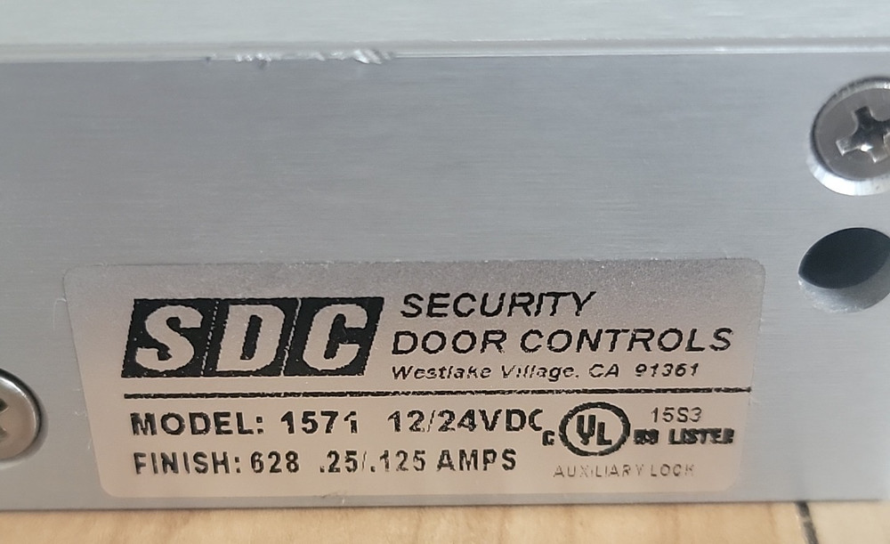 SDC 1571VD Emlock 628 Security Door Control Electromagnetic Lock USA NEW READ