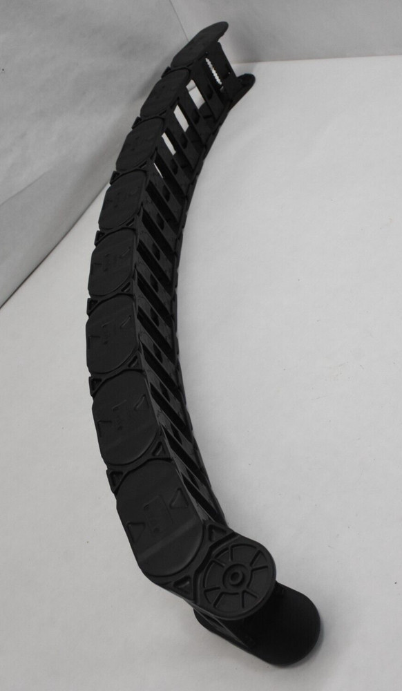 Igus E4Q.34.01 E-Chain E4Q-34.02.100 37" Long Hard Plastic E-Chains Black