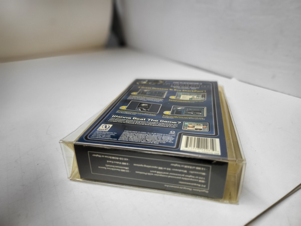 NEW SharkPort Code Save Memory Game Transfer kit PC Playstation 2 PS2 W/Crease