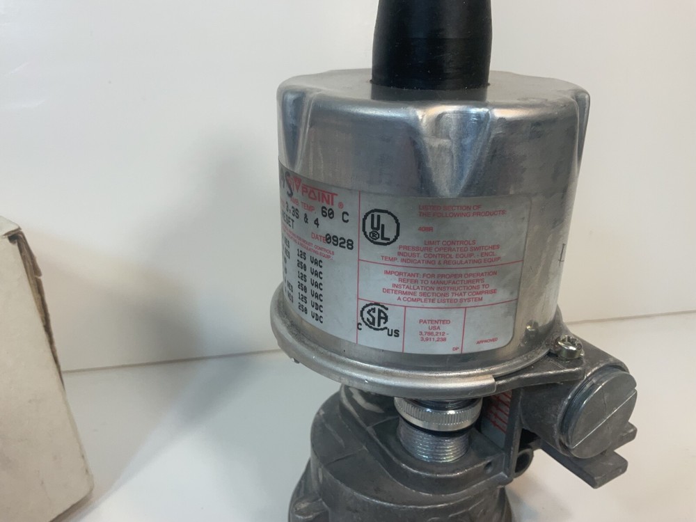 ASCO Tri Point SE21D Pressure Switch