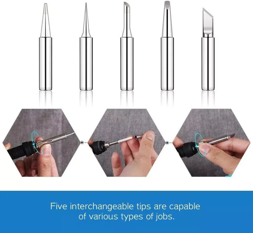 Precision Soldering Micro Pen Heavy Duty Kit Small Electrical Welding Tool