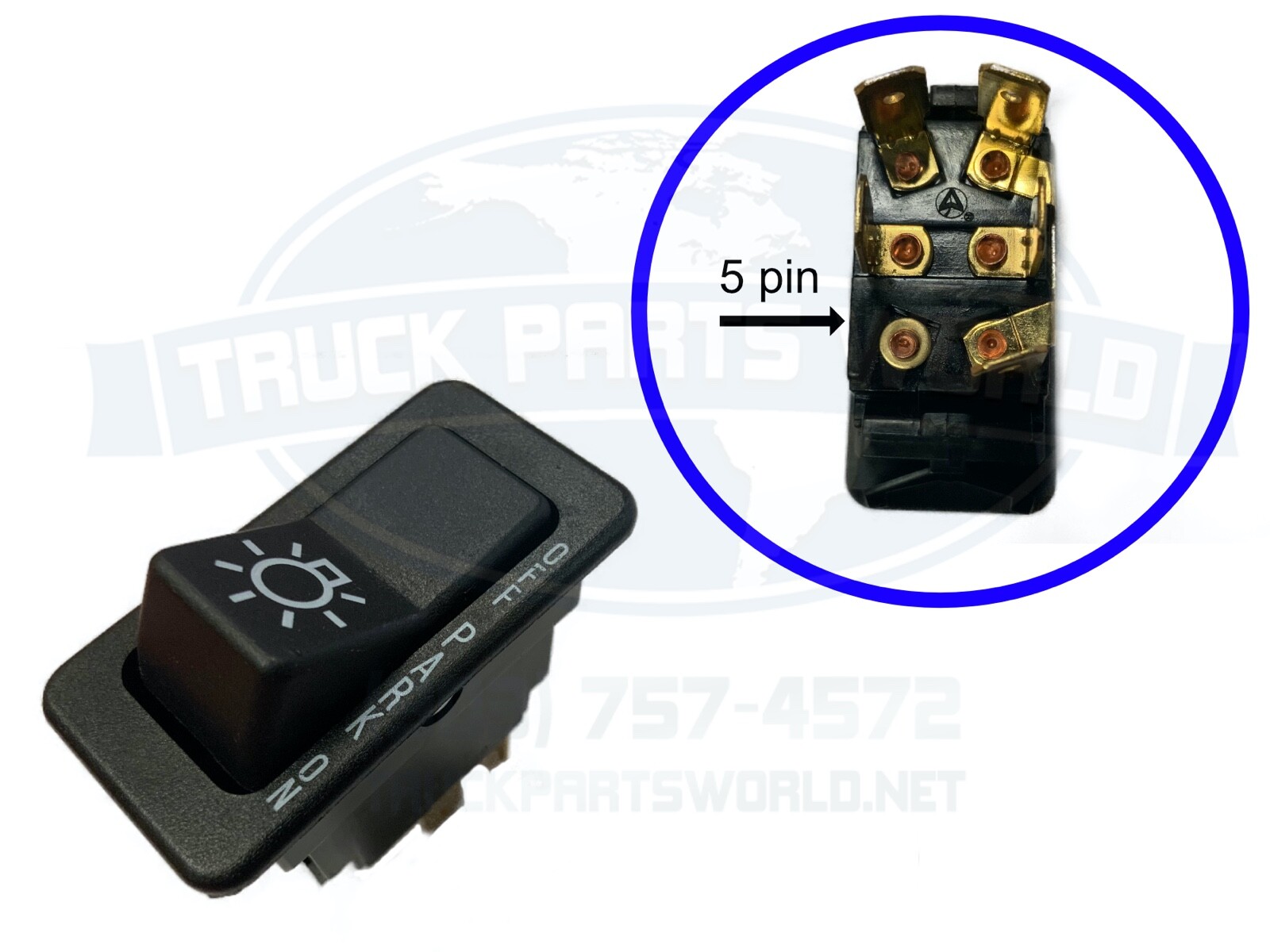 HEADLAMP SWITCH for International 4900 1661234C1 1661234C2 1661234C3 8941K535