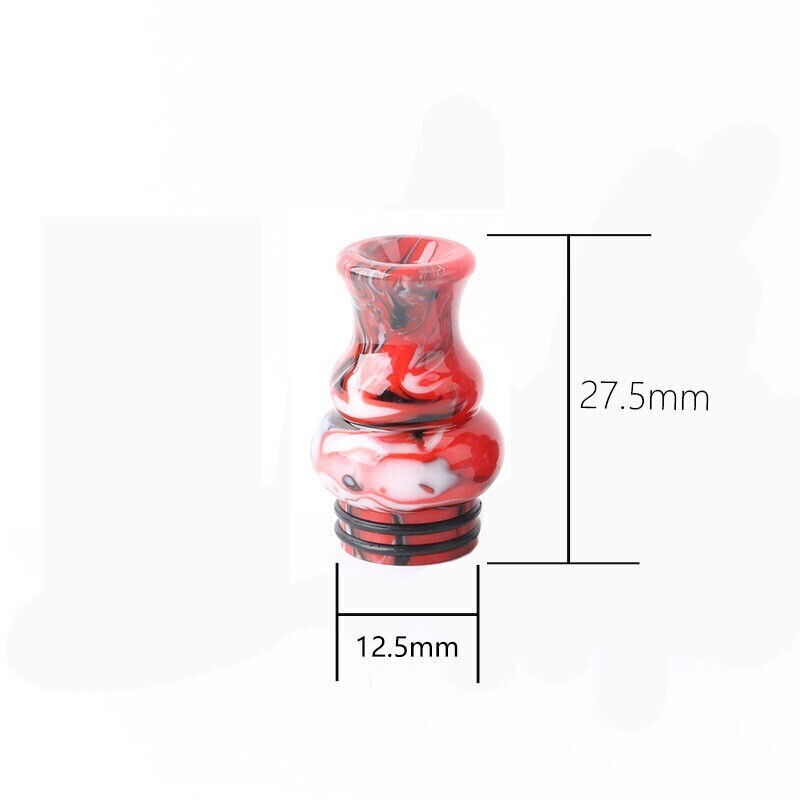 810 Big Belly Resin Multicolor Drip Tip Nozzle Random 3PCS