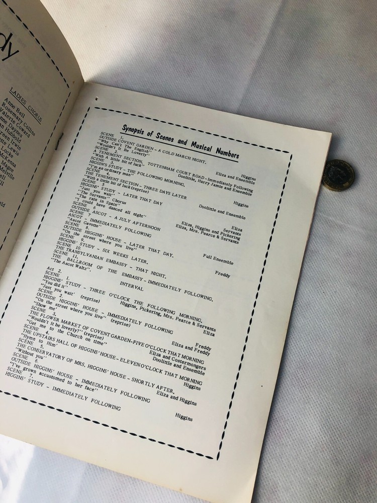 Theatre Programme My Fair Lady Vintage ra