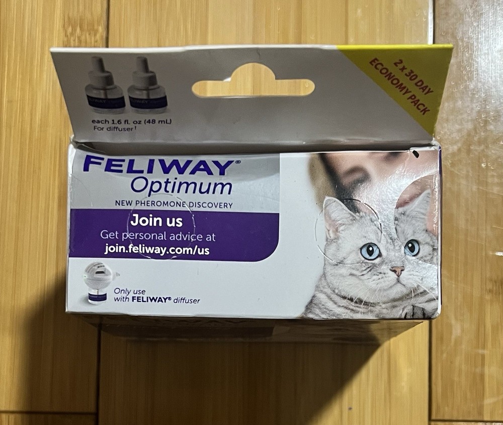 Feliway Optimum Happy Family Enhanced Calming Diffuser Exp 07/2026