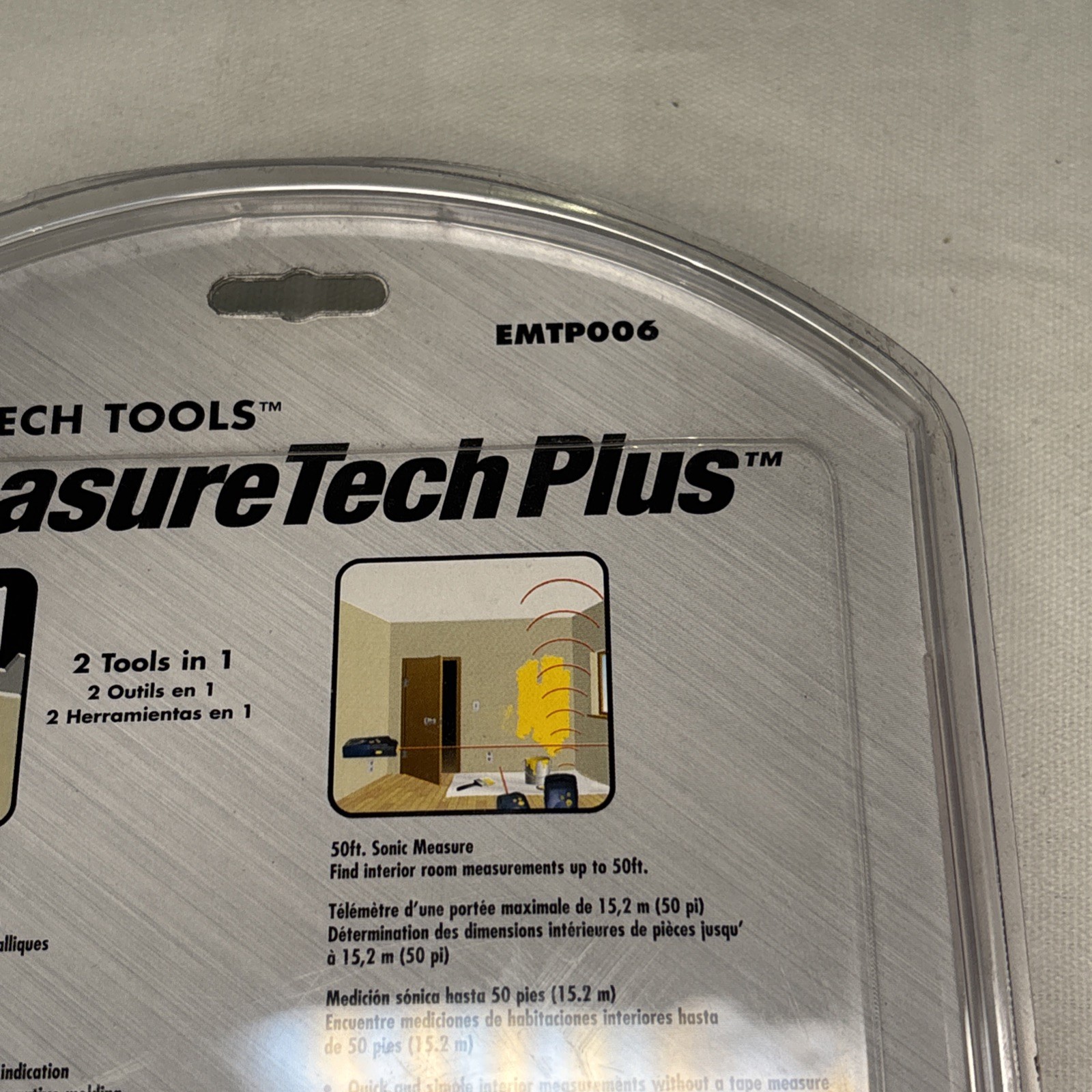 RYOBI EMTP006 Sonic Measure & Stud Finder Measure Tech Plus New