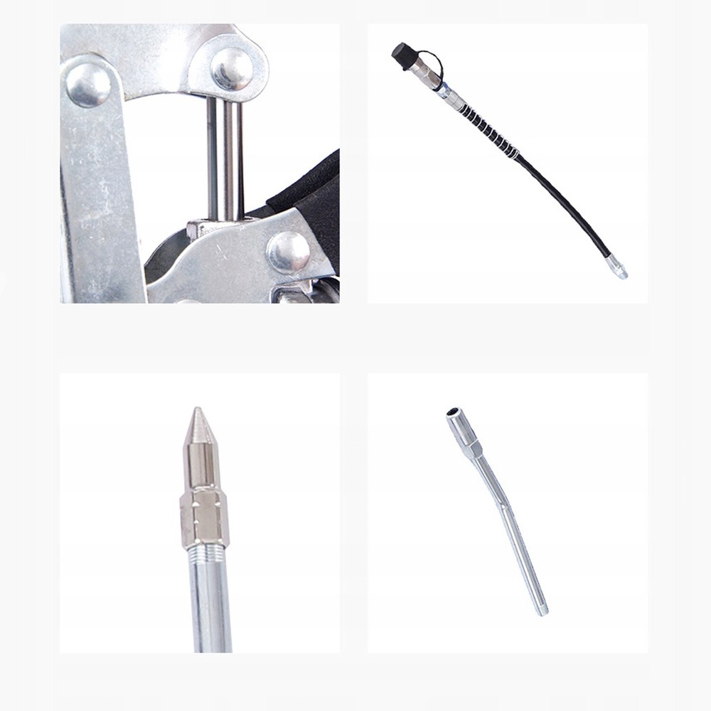 Grease Gun Nozzle Tip - Nozzle Fitting Metal Replacement for Grease