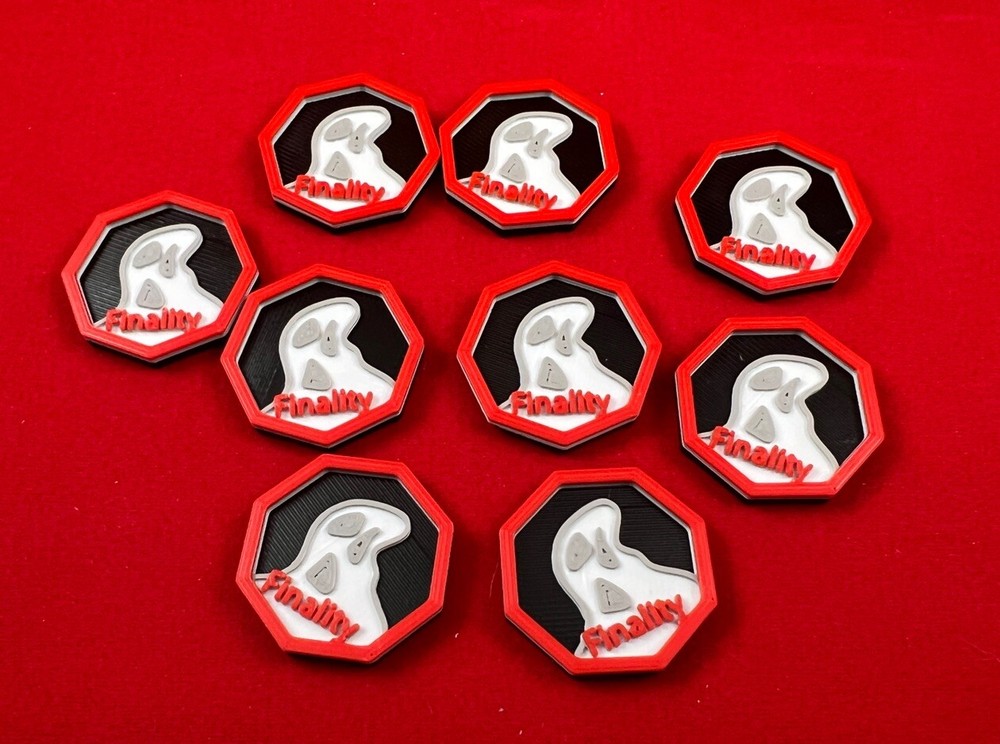 Finality Counters (10) - Compatible with Universal Counters Set for Magic