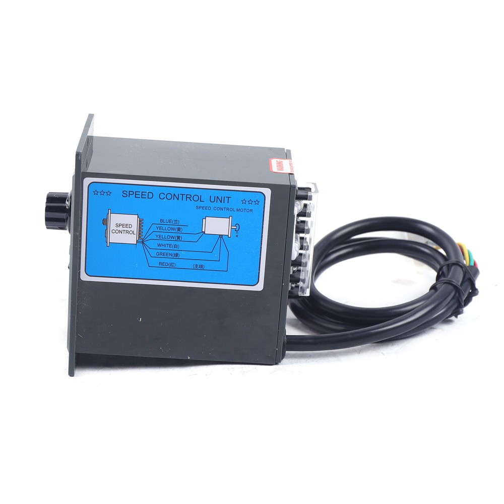 Gear Motor Electric Variable Speed Controller Torque Single-Phase 5K 90W 110V AC