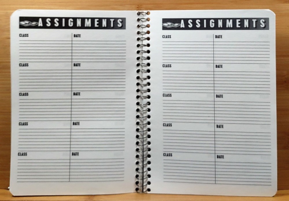 Norcom Assignment Organizer 40 sheets 7"x5"