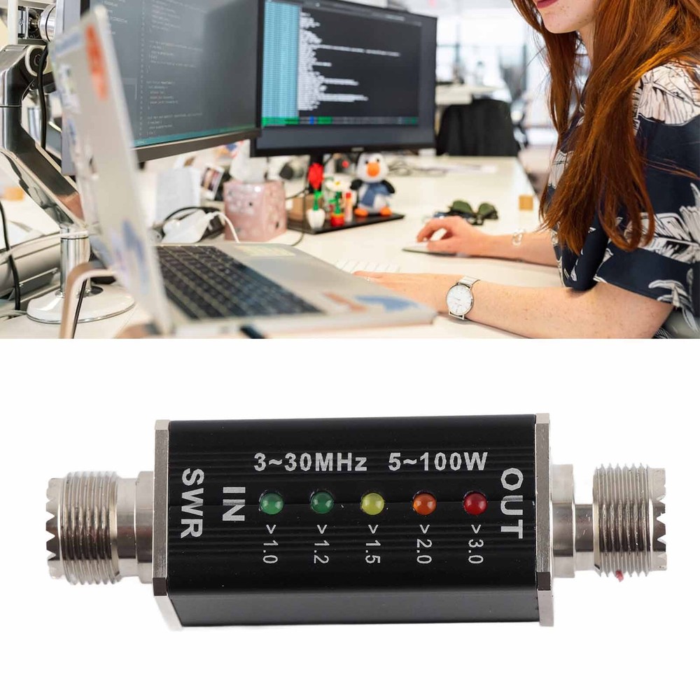 Mini Shortwave LED Standing Wave Meter For Antenna Radio For