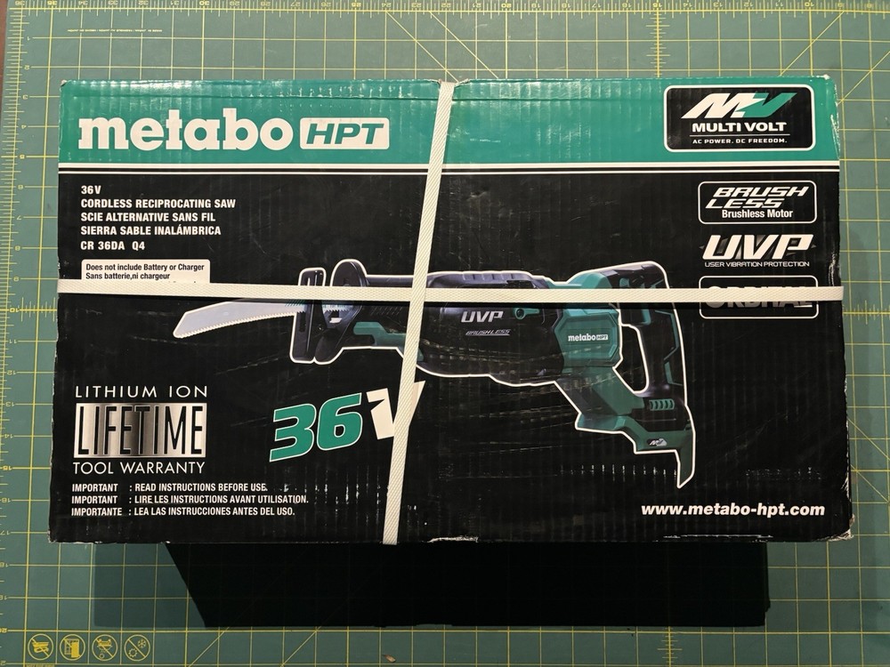 Metabo HPT MultiVolt 36V Brushless Reciprocating Saw