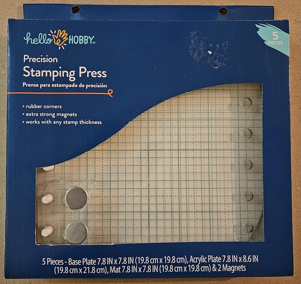 Hello Hobby Precision Stamping Press 5 Pieces Set
