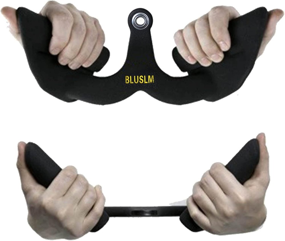 LAT Pull Down Bar for Cable Machine, Pulldown Attachments T V 3PIECES