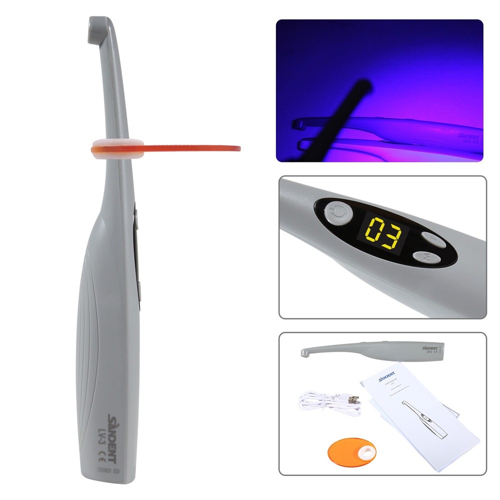 Dental Wireless Cordless iLed 3 Second LED Curing Light 3S Cure Lamp US plug st
