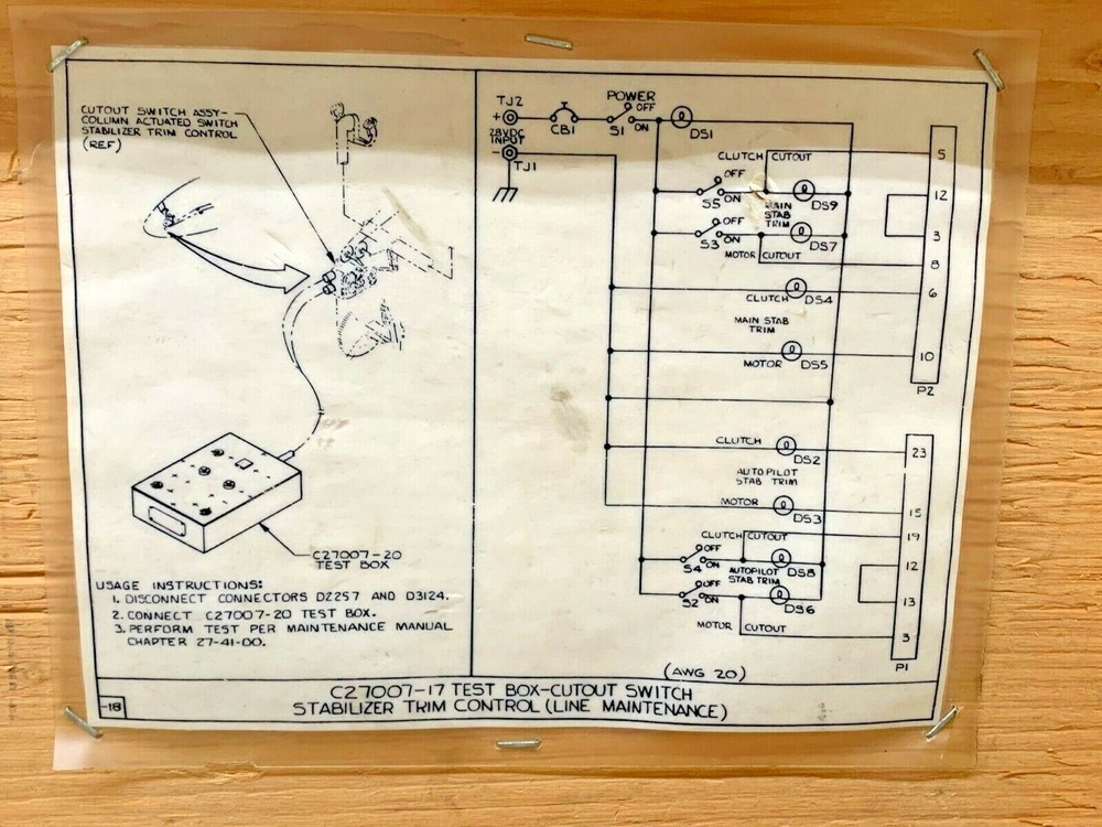 TACHOMETER SYS. TEXT BOX, C77007-20, 28 VDC INPUT, 16" X 11" X 5" CASE DIM.