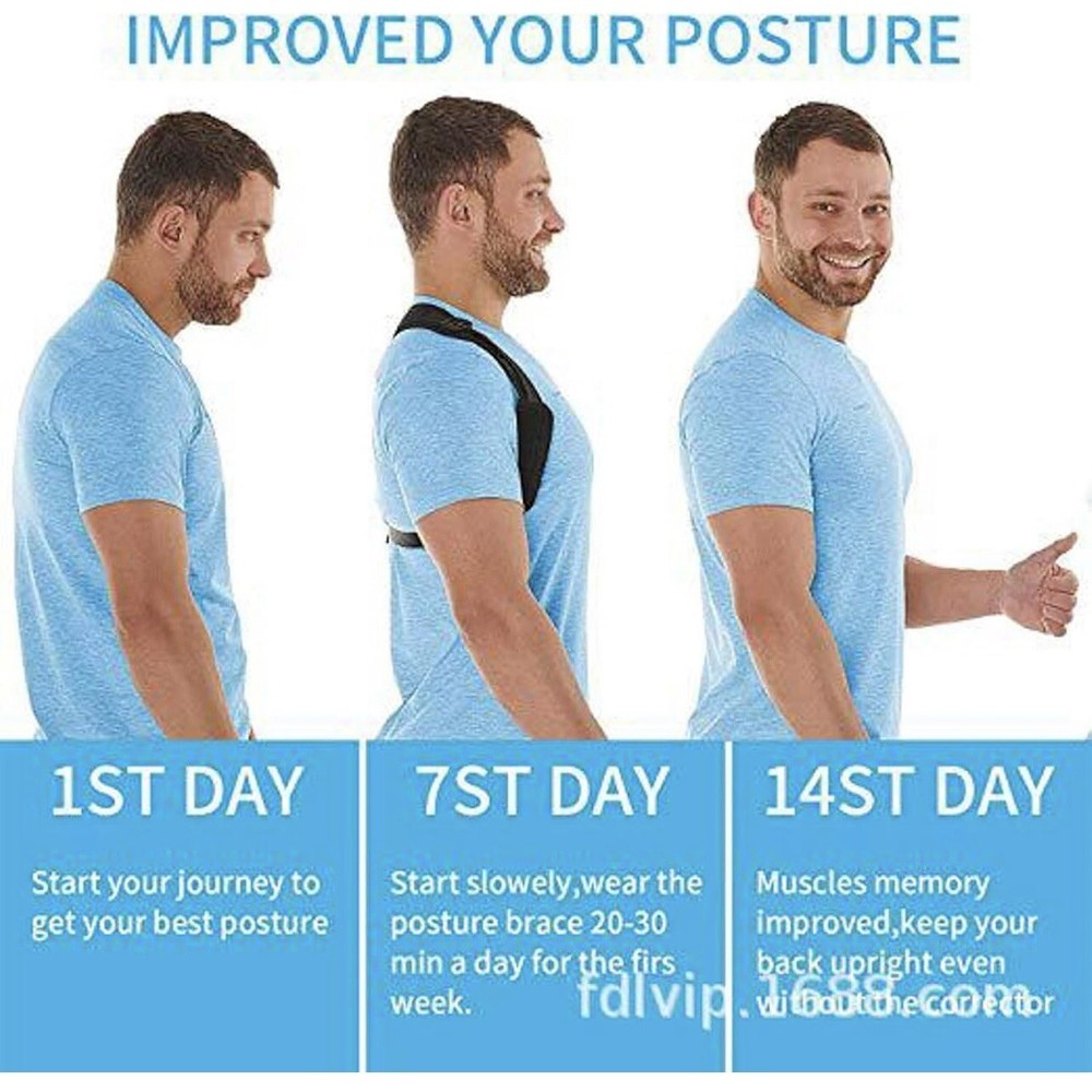 Brayfit Posture Corrector UNISEX Cures posture & back pain