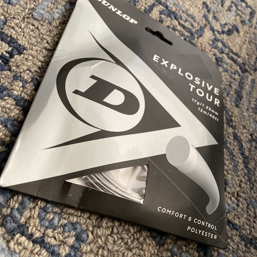 Dunlop Explosive Tour 17g Silver Tennis String Set