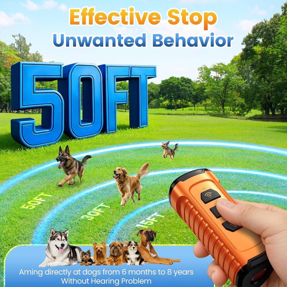 Triple Ultrasonic Dog Bark Deterrent