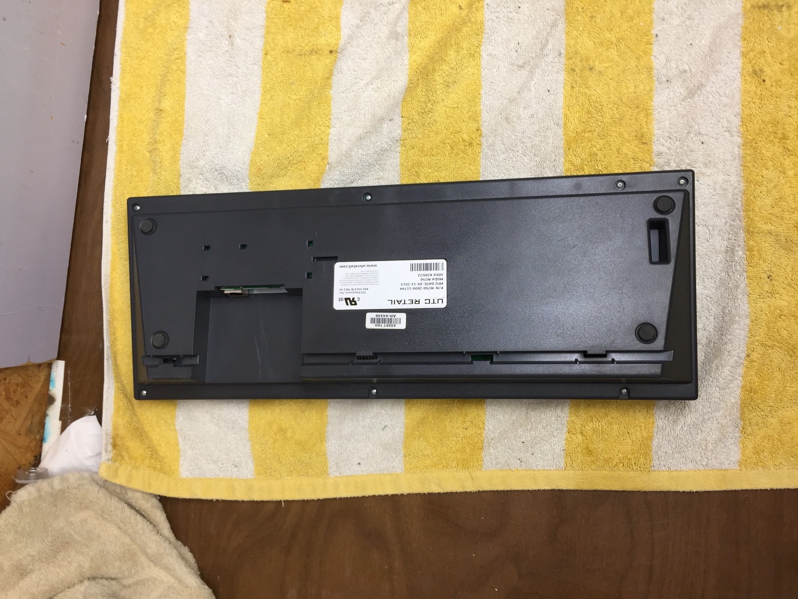 UTC RETAIL 5100 Series POS Keyboard M750-2000-11744 free shipping