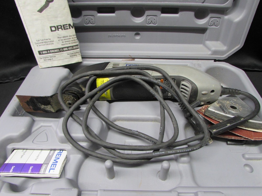 Dremel Multi Max Model 6100 Corded Multi Tool in Case B7