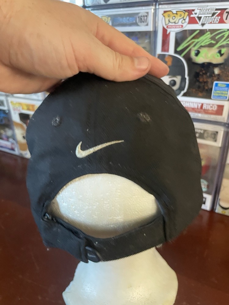 Flawed - Nike Golf Strapback Hat / Cap - Black