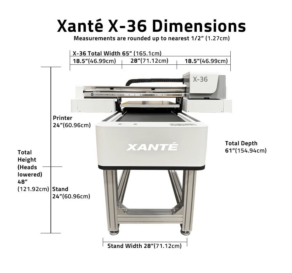 Xante X-36 UV Flatbed Printer