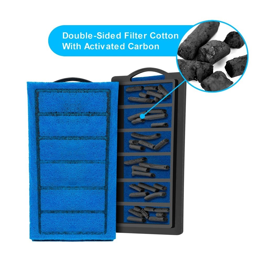 DaToo Replacement Aquarium Filter Cartridges for DTF-02