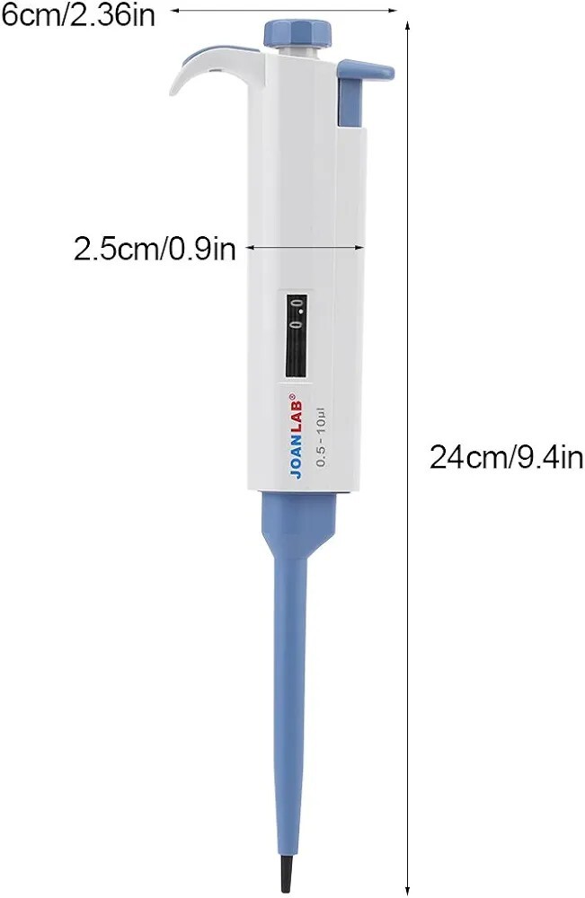 Joanlab 0.5-10 uL Single-Channel Pipette