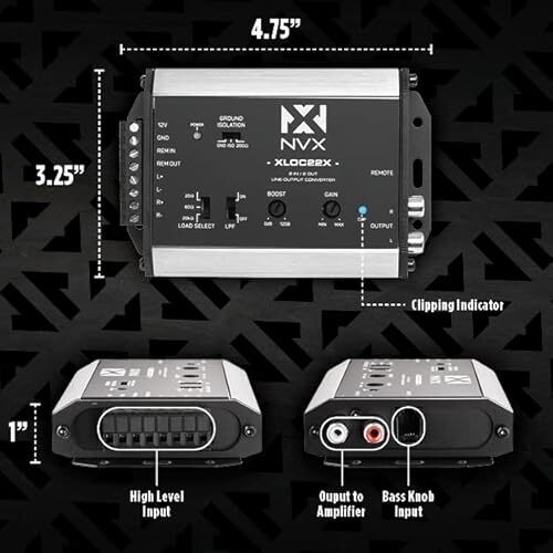 NVX XLOC66X 6 inputs / 6 outputs High Voltage Active Line Assorted Styles