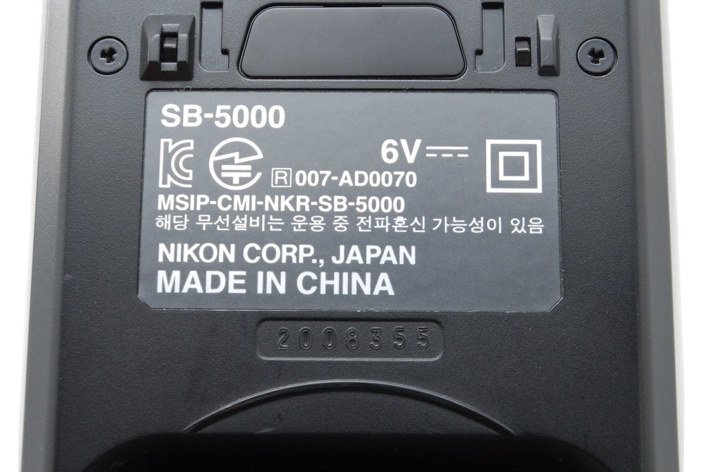 【MINT-】Nikon SB5000 AF Speedlight Flash
