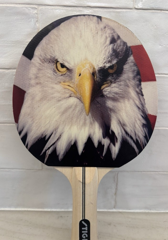 STIGA Bald Eagle USA Ping Pong Table Tennis Paddle