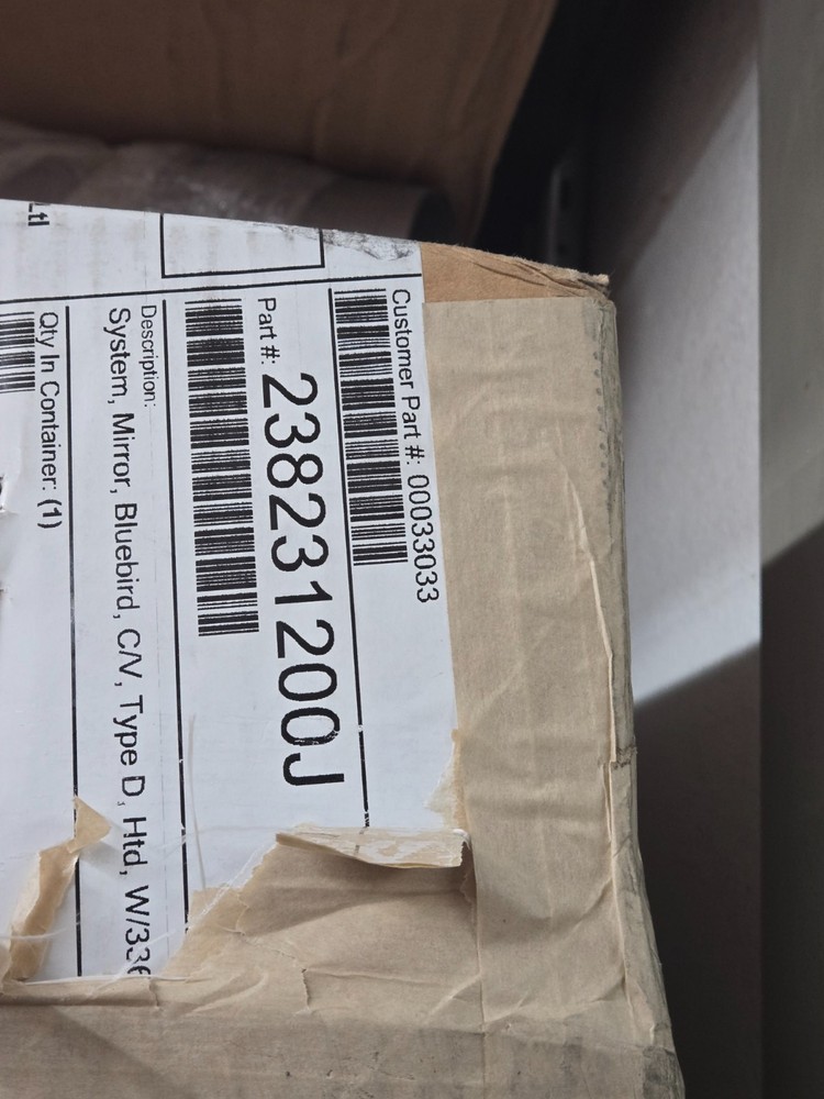 GENUINE NEW ROSCO VISION HEATED TYPE D MIRROR  0033033