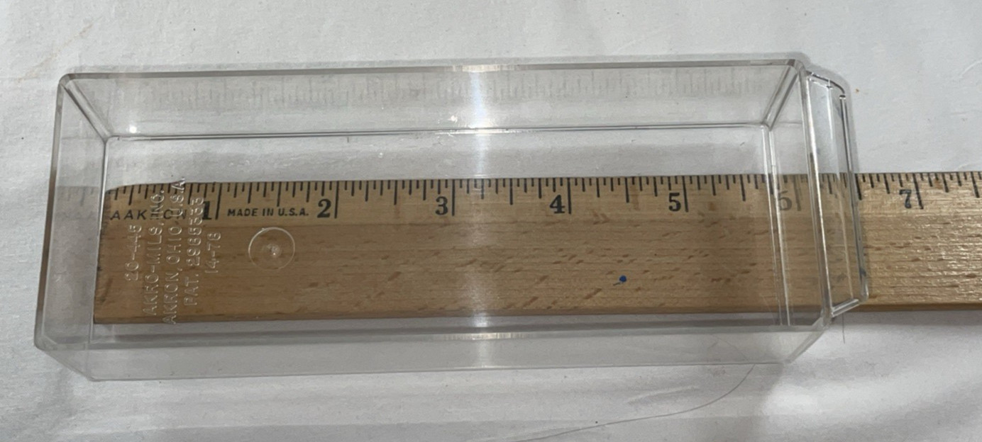 EXCELLENT 4 AKRO-MILS 20-445 Plastic Clear Acrylic Drawers Replacements