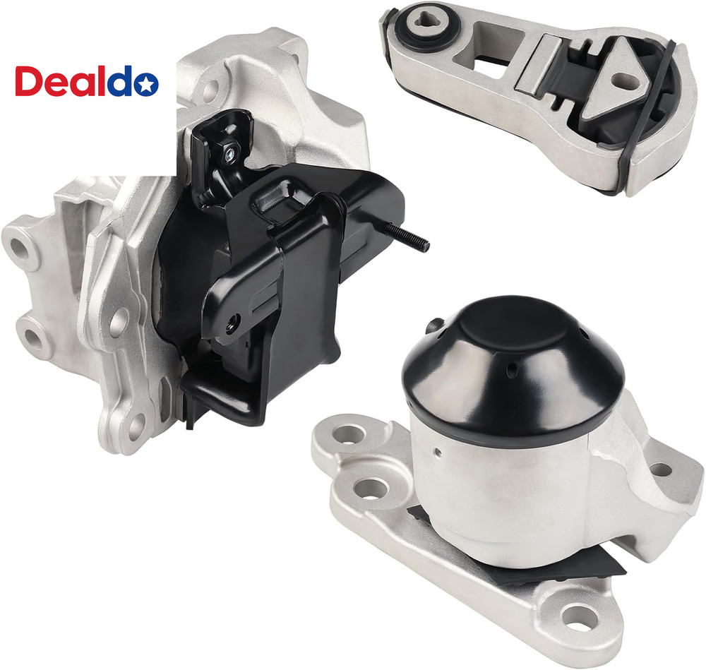 3Pcs Engine Motor Mount Transmission Replacement for 2011-2015 Ford Explorer V6