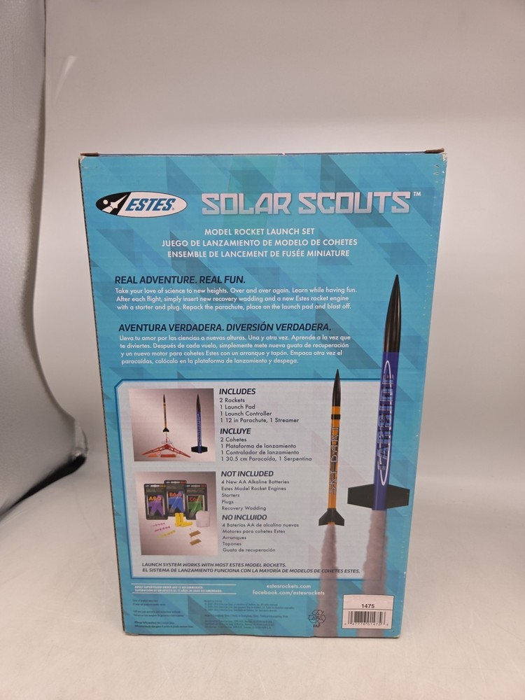 [SEALED] Estes Solar Scouts Model Rocket Launch Set 2 High Altitude Rocket Kits