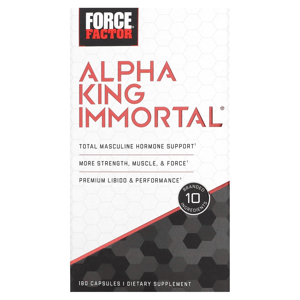 Alpha King Immortal , 180 Capsules
