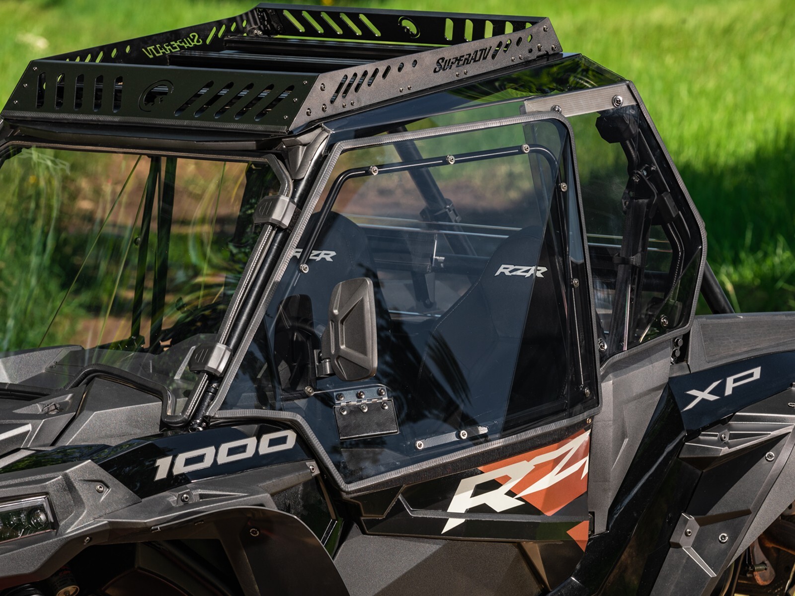 SUPER ATV HARD CAB ENCLOSURE UPPER DOORS FOR POLARIS RZR S 900 2015-2020