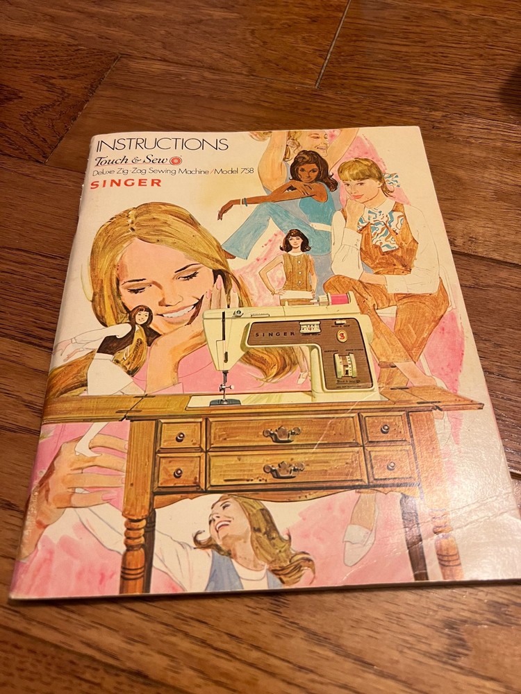 Singer Touch & Sew Sewing Machine Model 758