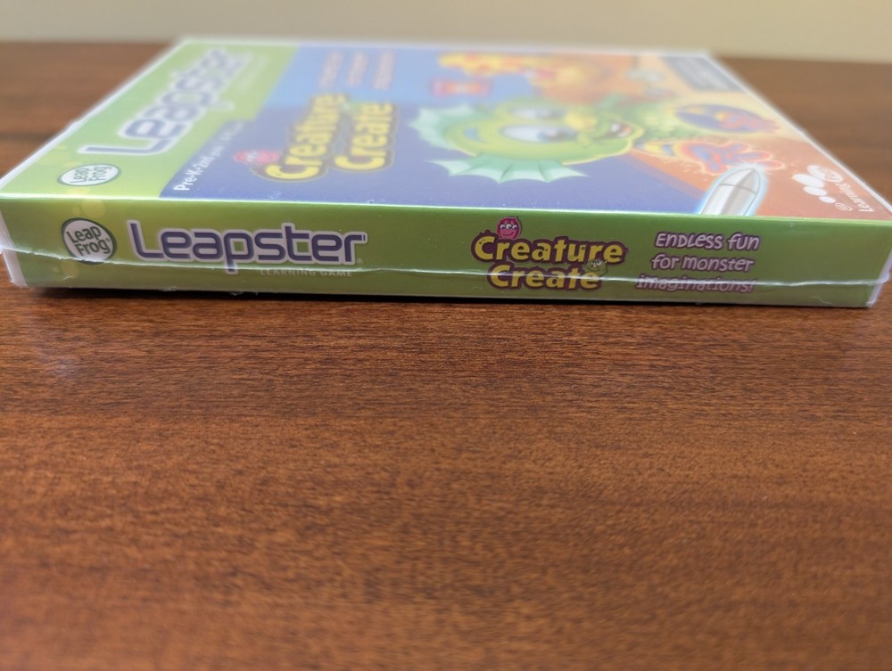 Leapster Learning Game Creature Create Leap Frog Learning Path New Sealed in Box