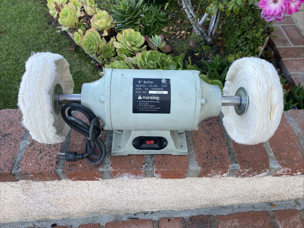 8 inch bench buffer polisher CS-108 120V