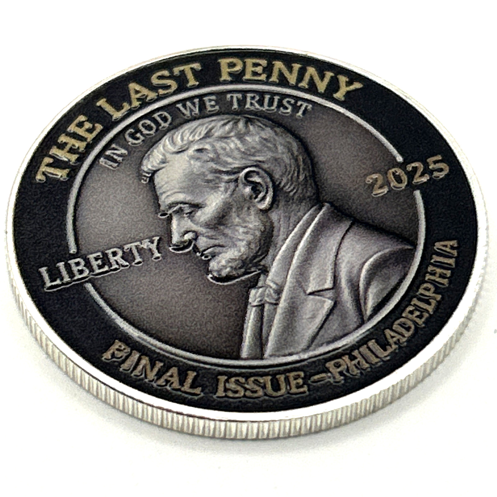 The *Final Cent Tribute* 1793 -2025 - R.I.P. Penny Commemorative Coin Medal