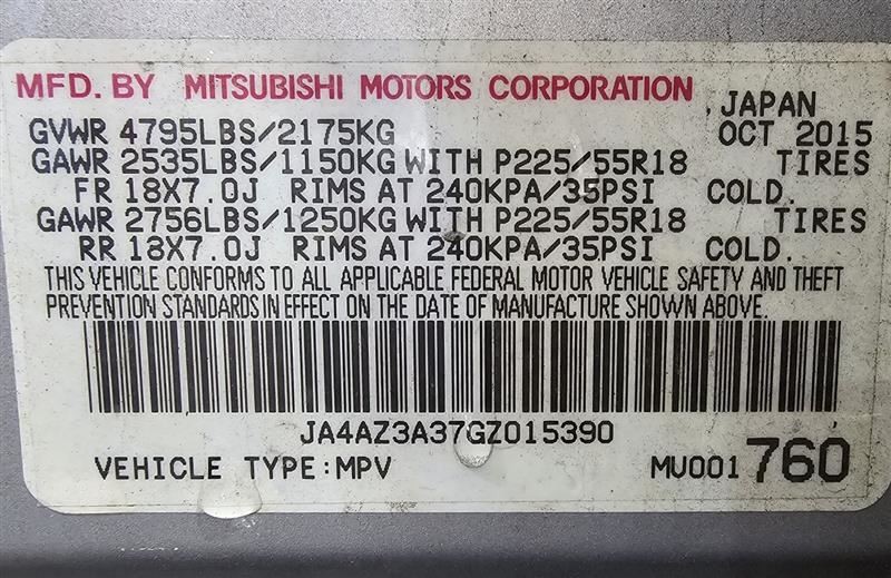 OUTLANDER 2016 Dash Bezel 600808