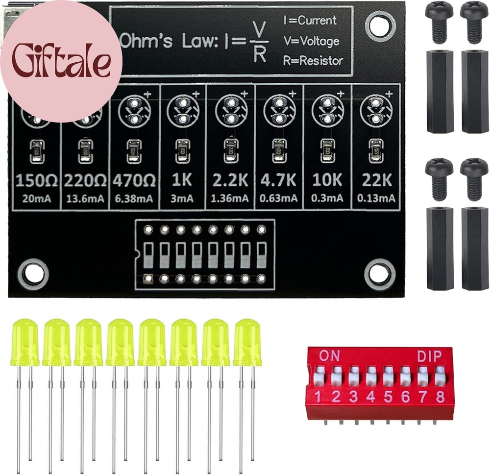 Soldering Practice Kit DIY Practical Electronic Circuit Project Resistor Trainin