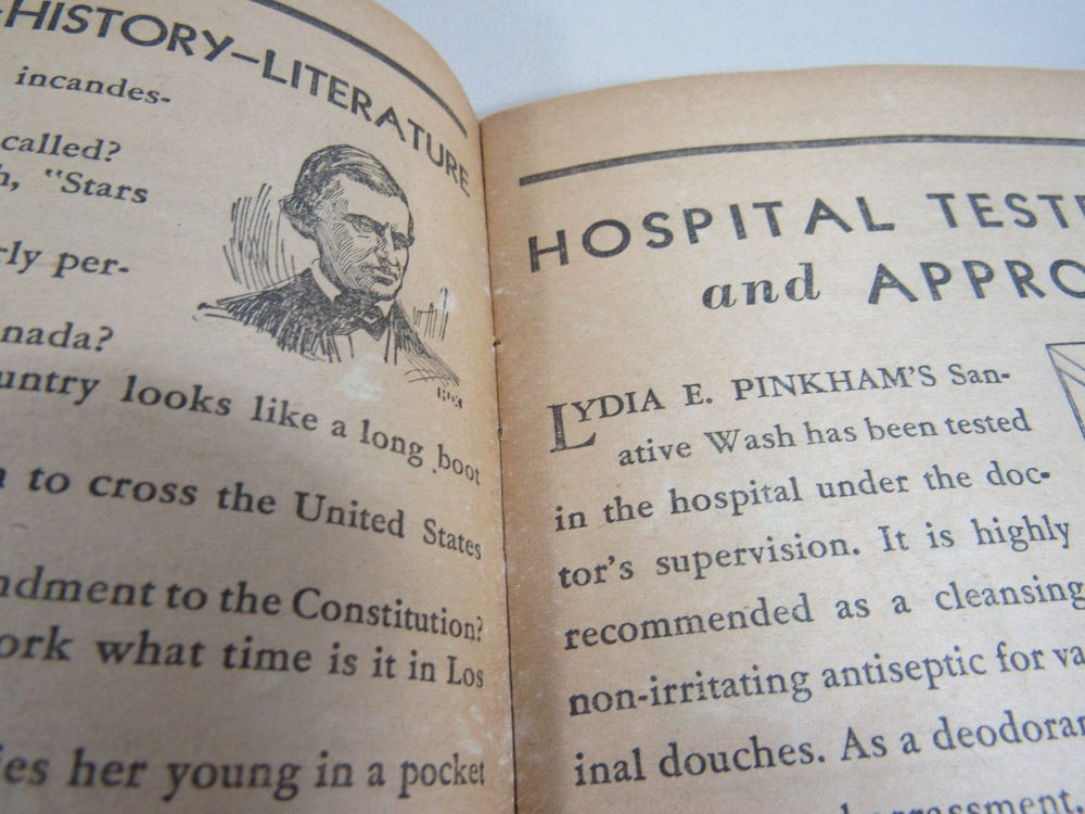 Three Hundred Brain Teasers by Lydia E. Pinkhams Dependable Products Booklet