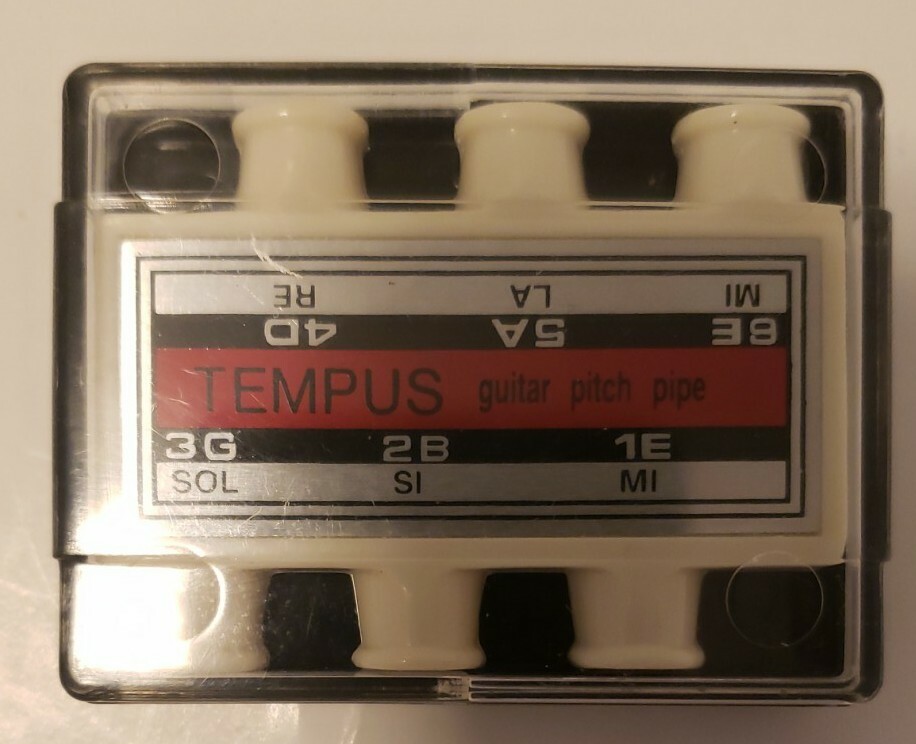 Tempus Guitar Pitch Pipe with plastic case