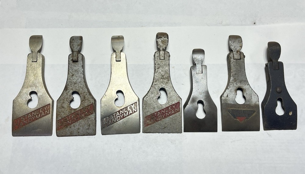 7 Woodworking Plane Lock Caps Used
