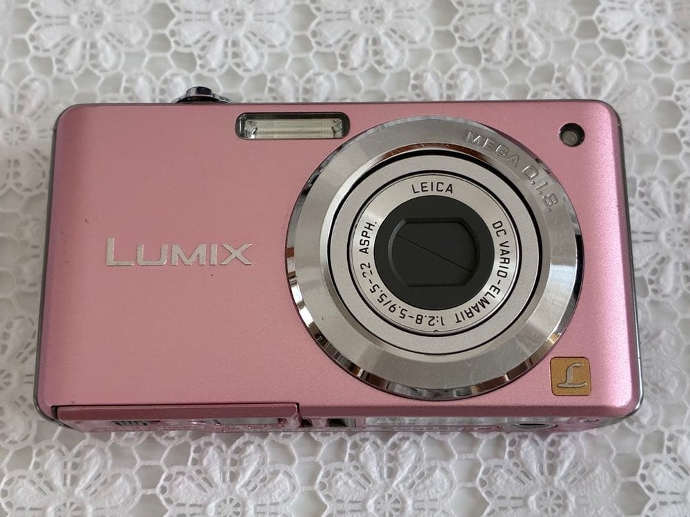 Panasonic LUMIX DMC-FS6 Digital Camera Pink Compact Tested Zoom Function