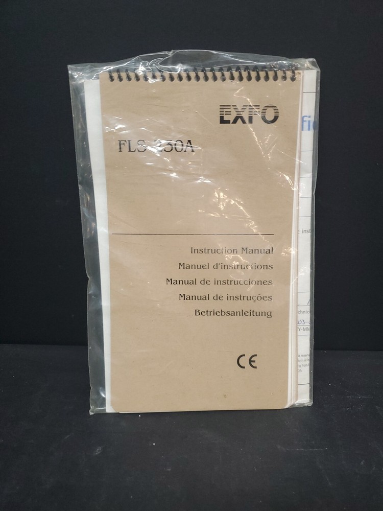 Exfo Fiberoptic Light Source Meter FLS-230A w/Case Leads AS IS